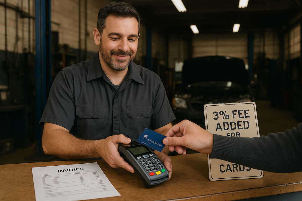 Kadima Mechanic Shop Checkout